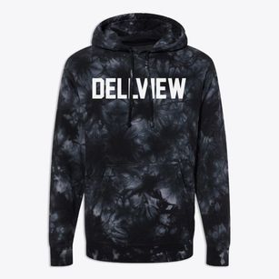 Dellview North Carolina Classic Block Premium Tie-Dye Hoodie