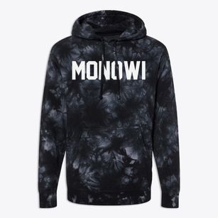 Monowi Nebraska Classic Block Premium Tie-Dye Hoodie