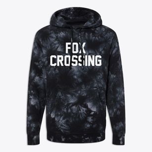 Fox Crossing Wisconsin Classic Block Premium Tie-Dye Hoodie