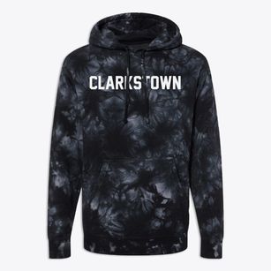 Clarkstown New York Classic Block Premium Tie-Dye Hoodie