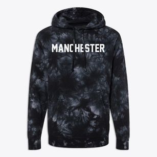 Manchester Tennessee Classic Block Premium Tie-Dye Hoodie
