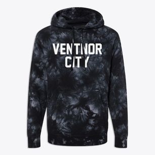 Ventnor City New Jersey Classic Block Premium Tie-Dye Hoodie