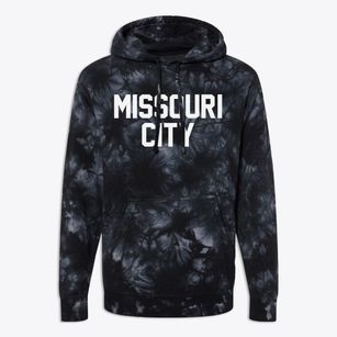 Missouri City Texas Classic Block Premium Tie-Dye Hoodie