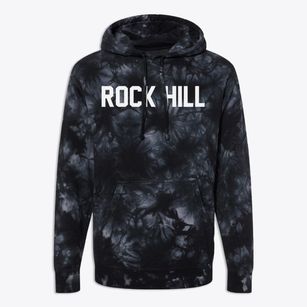 Rock Hill South Carolina Classic Block Premium Tie-Dye Hoodie