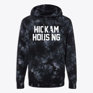 Hickam Housing Hawaii Classic Block Premium Tie-Dye Hoodie