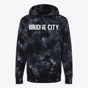 Bridge City Texas Classic Block Premium Tie-Dye Hoodie
