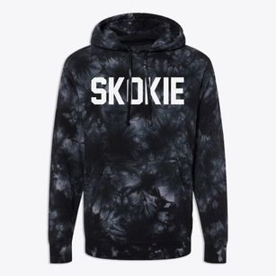 Skokie Illinois Classic Block Premium Tie-Dye Hoodie