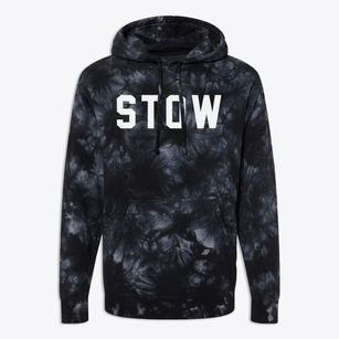 Stow Massachusetts Classic Block Premium Tie-Dye Hoodie