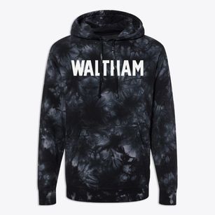 Waltham Massachusetts Classic Block Premium Tie-Dye Hoodie