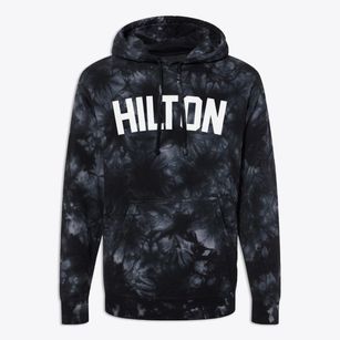 Hilton New York Classic Curve Premium Tie-Dye Hoodie