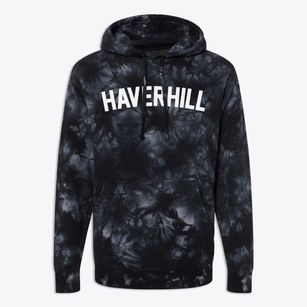 Haverhill New Hampshire Classic Curve Premium Tie-Dye Hoodie
