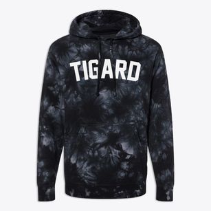 Tigard Oregon Classic Curve Premium Tie-Dye Hoodie