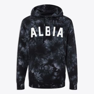 Albia Iowa Classic Curve Premium Tie-Dye Hoodie