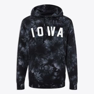 Iowa Louisiana Classic Curve Premium Tie-Dye Hoodie