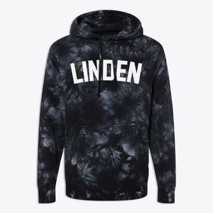 Linden California Classic Curve Premium Tie-Dye Hoodie
