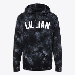 Lillian Alabama Classic Curve Premium Tie-Dye Hoodie