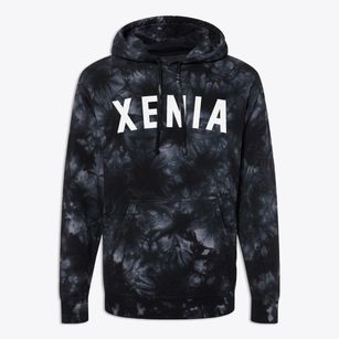 Xenia Ohio Classic Curve Premium Tie-Dye Hoodie