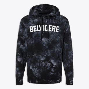 Belvidere Illinois Classic Curve Premium Tie-Dye Hoodie