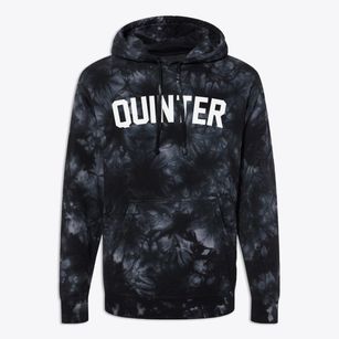 Quinter Kansas Classic Curve Premium Tie-Dye Hoodie