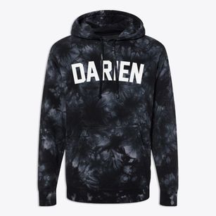 Darien Illinois Classic Curve Premium Tie-Dye Hoodie