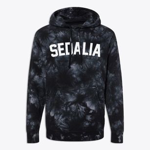 Sedalia North Carolina Classic Curve Premium Tie-Dye Hoodie