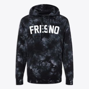 Fresno California Classic Curve Premium Tie-Dye Hoodie