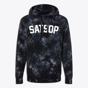 Satsop Washington Classic Curve Premium Tie-Dye Hoodie