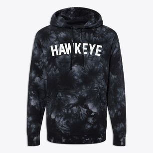 Hawkeye Iowa Classic Curve Premium Tie-Dye Hoodie