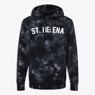 St. Helena North Carolina Classic Curve Premium Tie-Dye Hoodie