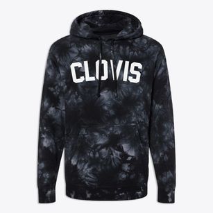 Clovis California Classic Curve Premium Tie-Dye Hoodie