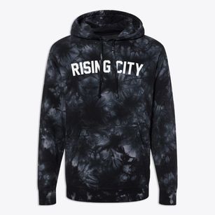 Rising City Nebraska Classic Curve Premium Tie-Dye Hoodie