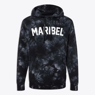 Maribel Wisconsin Classic Curve Premium Tie-Dye Hoodie