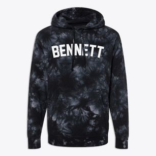 Bennett North Carolina Classic Curve Premium Tie-Dye Hoodie