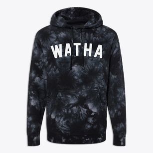 Watha North Carolina Classic Curve Premium Tie-Dye Hoodie