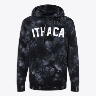 Ithaca Ohio Classic Curve Premium Tie-Dye Hoodie