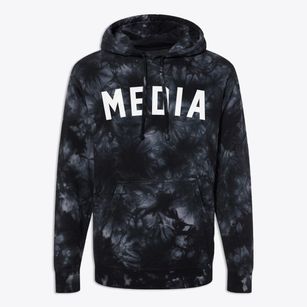Media Illinois Classic Curve Premium Tie-Dye Hoodie