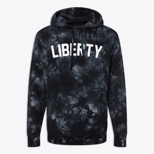 Liberty Nebraska Classic Curve Premium Tie-Dye Hoodie