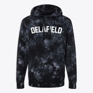 Delafield Wisconsin Classic Curve Premium Tie-Dye Hoodie