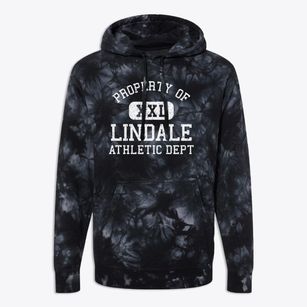 Lindale Georgia Athletic Dept Premium Tie-Dye Hoodie