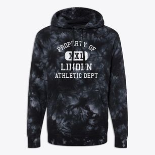 Linden California Athletic Dept Premium Tie-Dye Hoodie