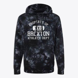 Broxton Georgia Athletic Dept Premium Tie-Dye Hoodie