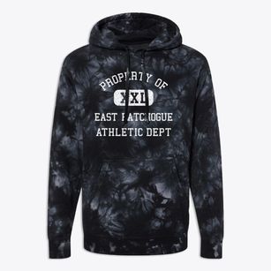 East Patchogue New York Athletic Dept Premium Tie-Dye Hoodie