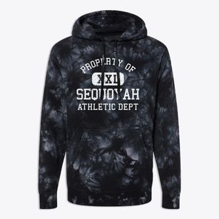 Sequoyah Oklahoma Athletic Dept Premium Tie-Dye Hoodie