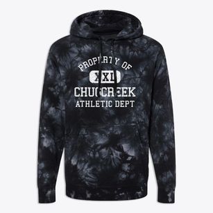 Chugcreek Wyoming Athletic Dept Premium Tie-Dye Hoodie
