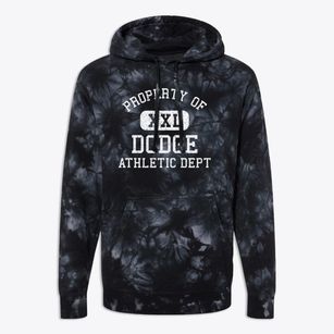 Dodge North Dakota Athletic Dept Premium Tie-Dye Hoodie
