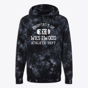 Westwood New Jersey Athletic Dept Premium Tie-Dye Hoodie
