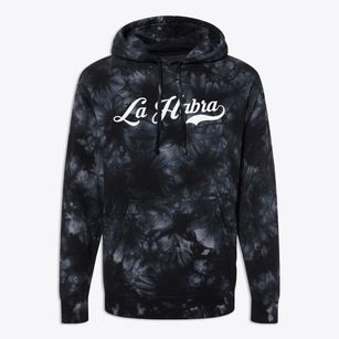 La Habra California Vintage Team Premium Tie-Dye Hoodie