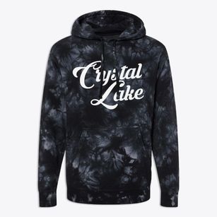 Crystal Lake Florida Vintage Team Premium Tie-Dye Hoodie