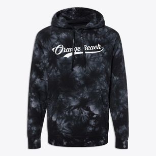 Orange Beach Alabama Vintage Team Premium Tie-Dye Hoodie