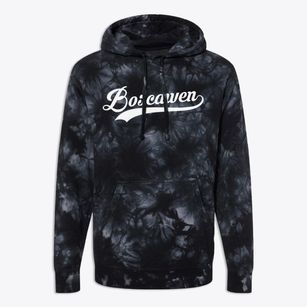 Boscawen New Hampshire Vintage Team Premium Tie-Dye Hoodie